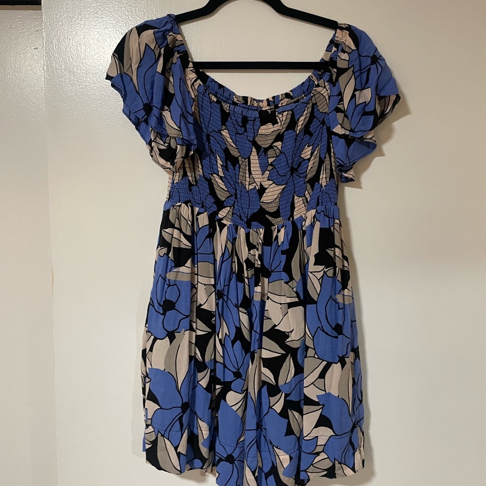 Free people blue dress